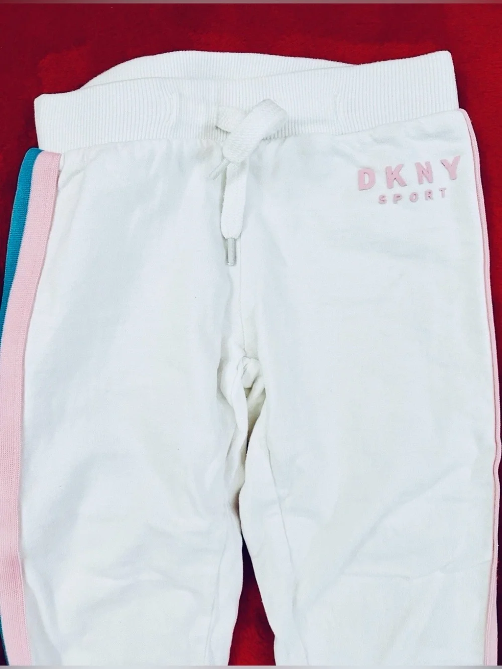 Dkny white hooded